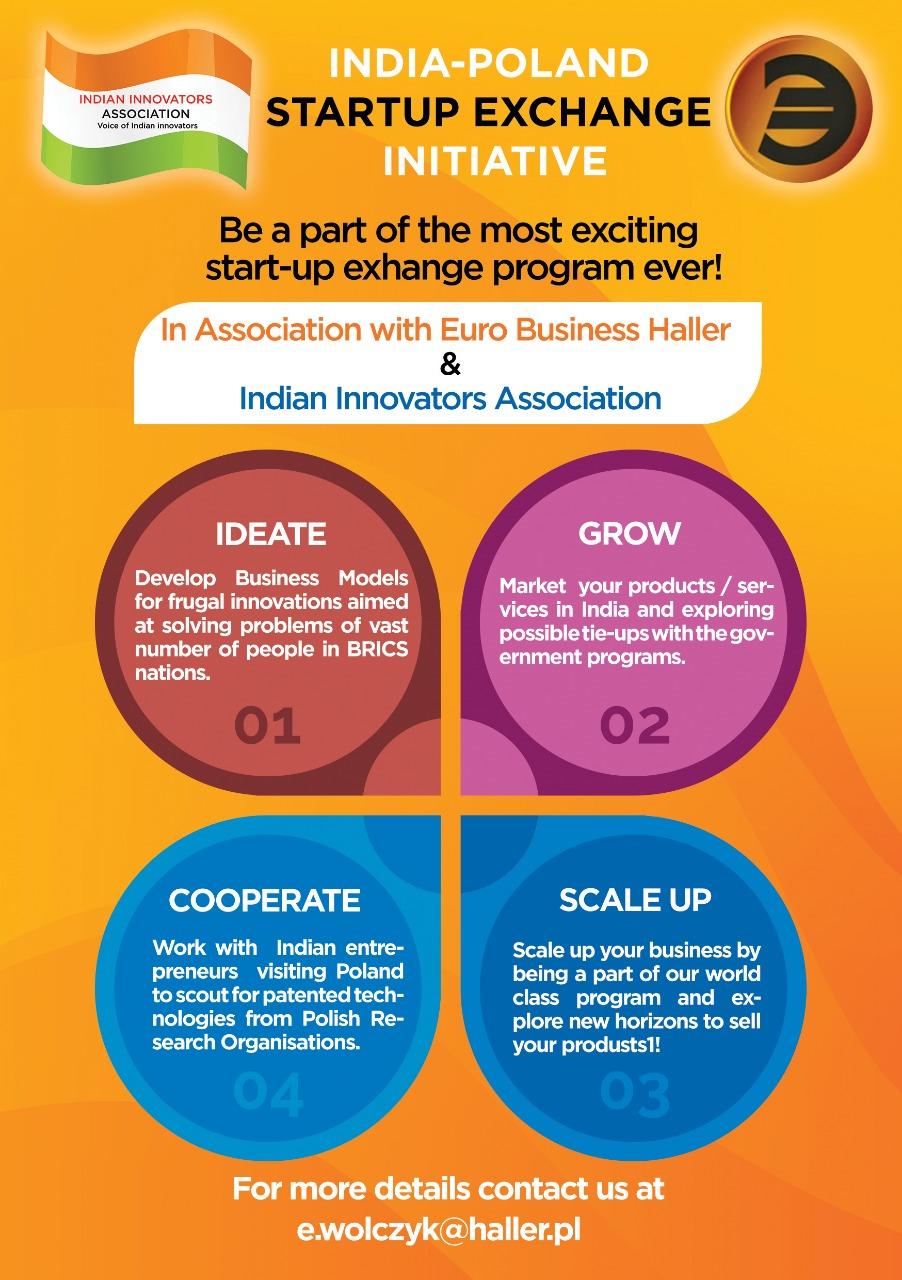 Seeking for Technologies for Indian entrepreneurs under start-up exchange program.