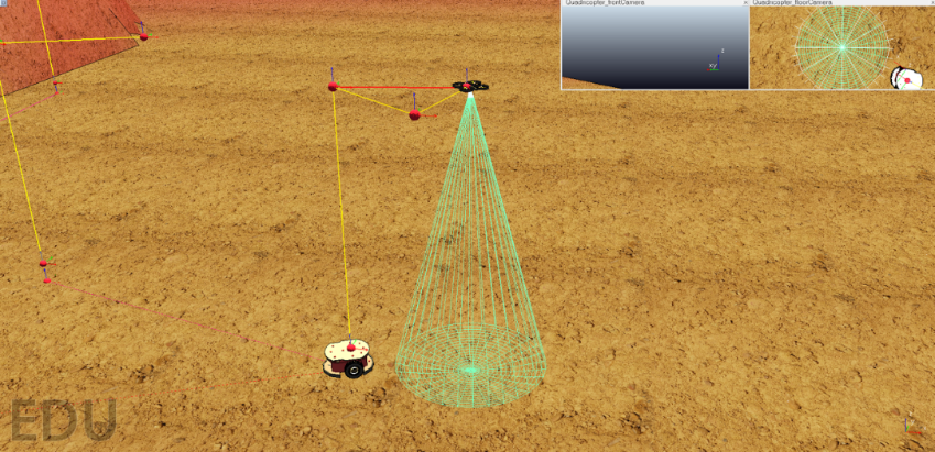 Intelligent system for autonomous control in robotics cooperation