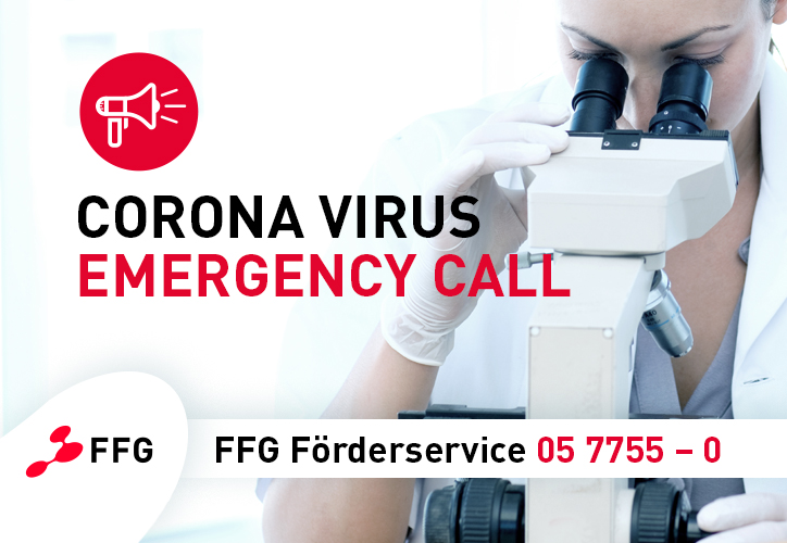 Seeking research into COVID-19 in response to the Sars-CoV-2 outbreak (By FFG)