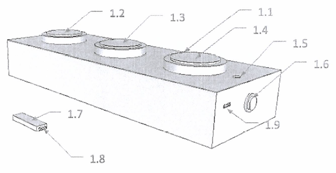 System for improving accessibility in learning platforms by using push buttons, for people with motor disabilities.
