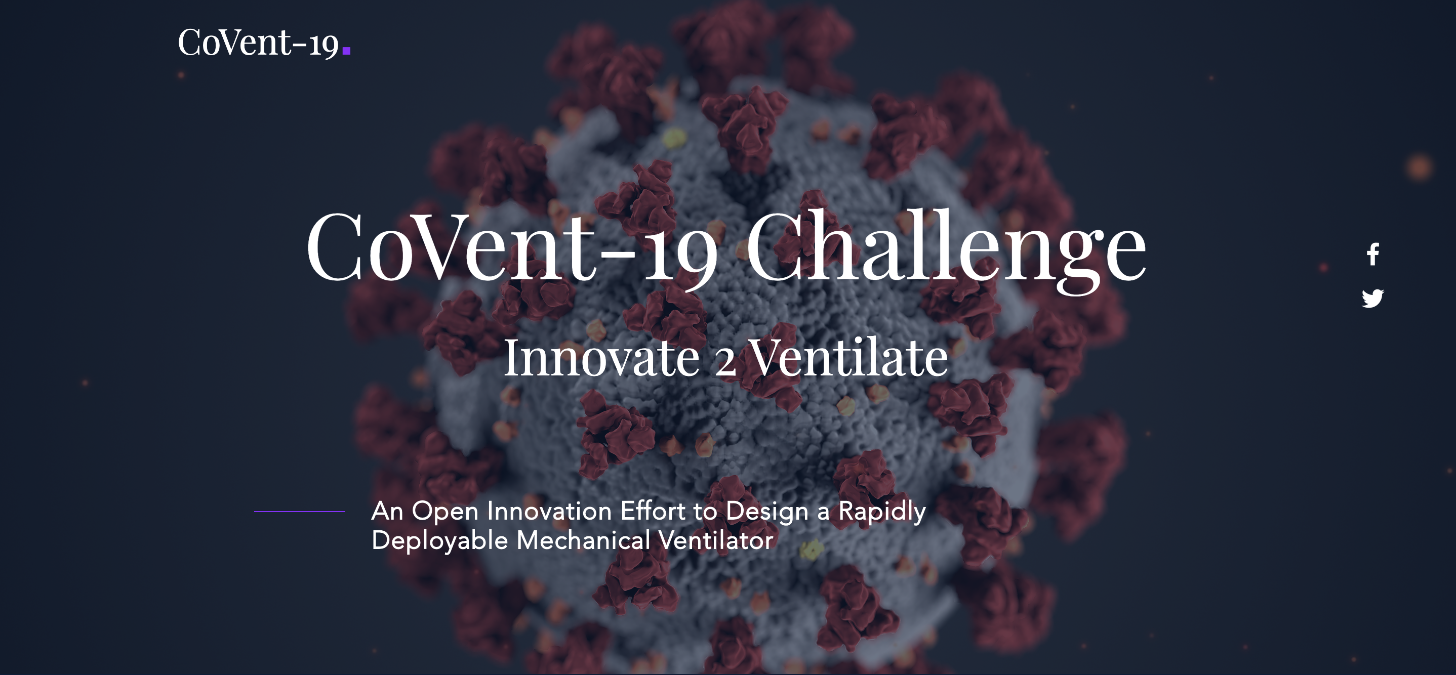 Seeking engineers, innovators, designers, and makers to produce rapidly deployable mechanical ventilators