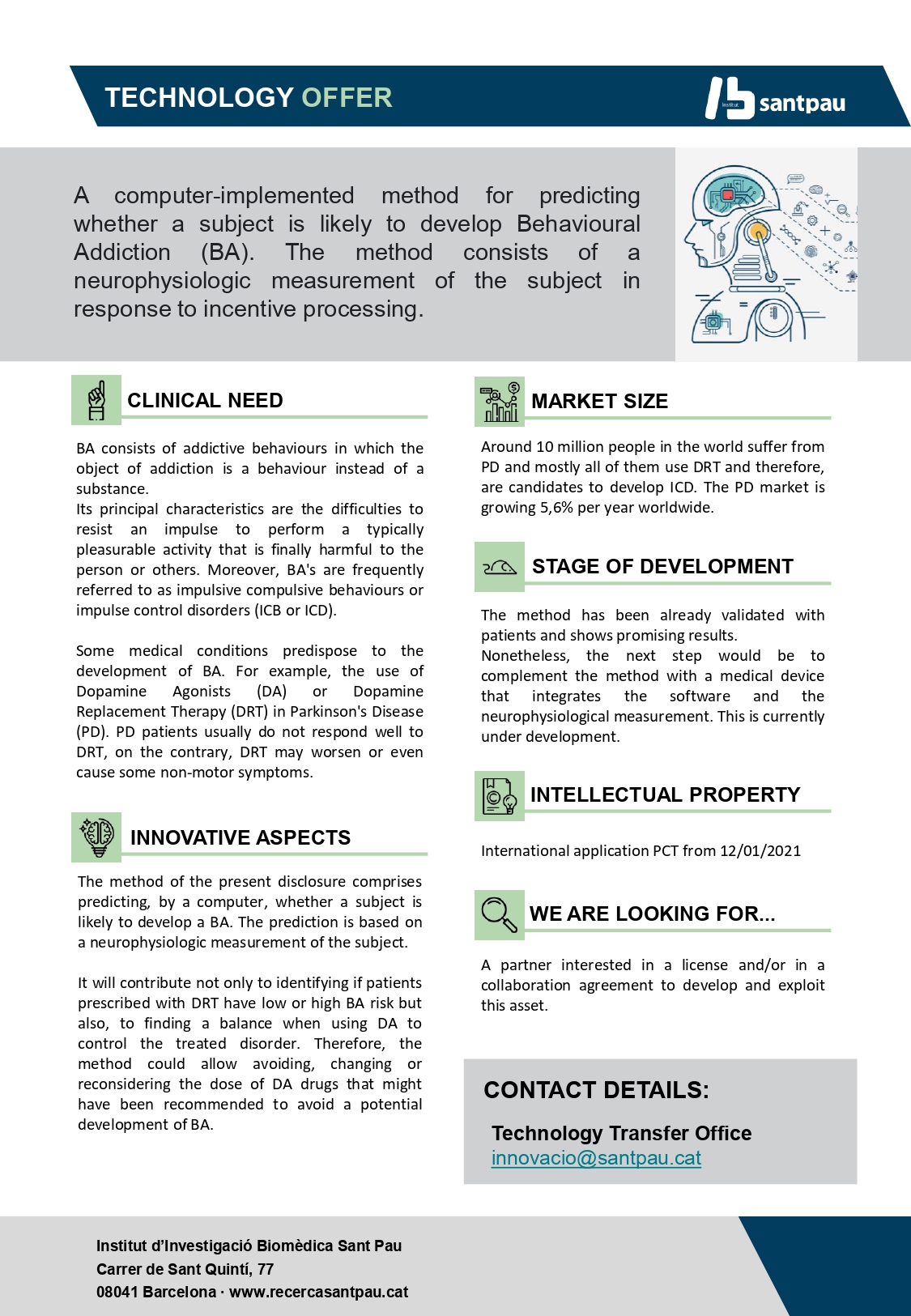 Predicting behavioural addictions