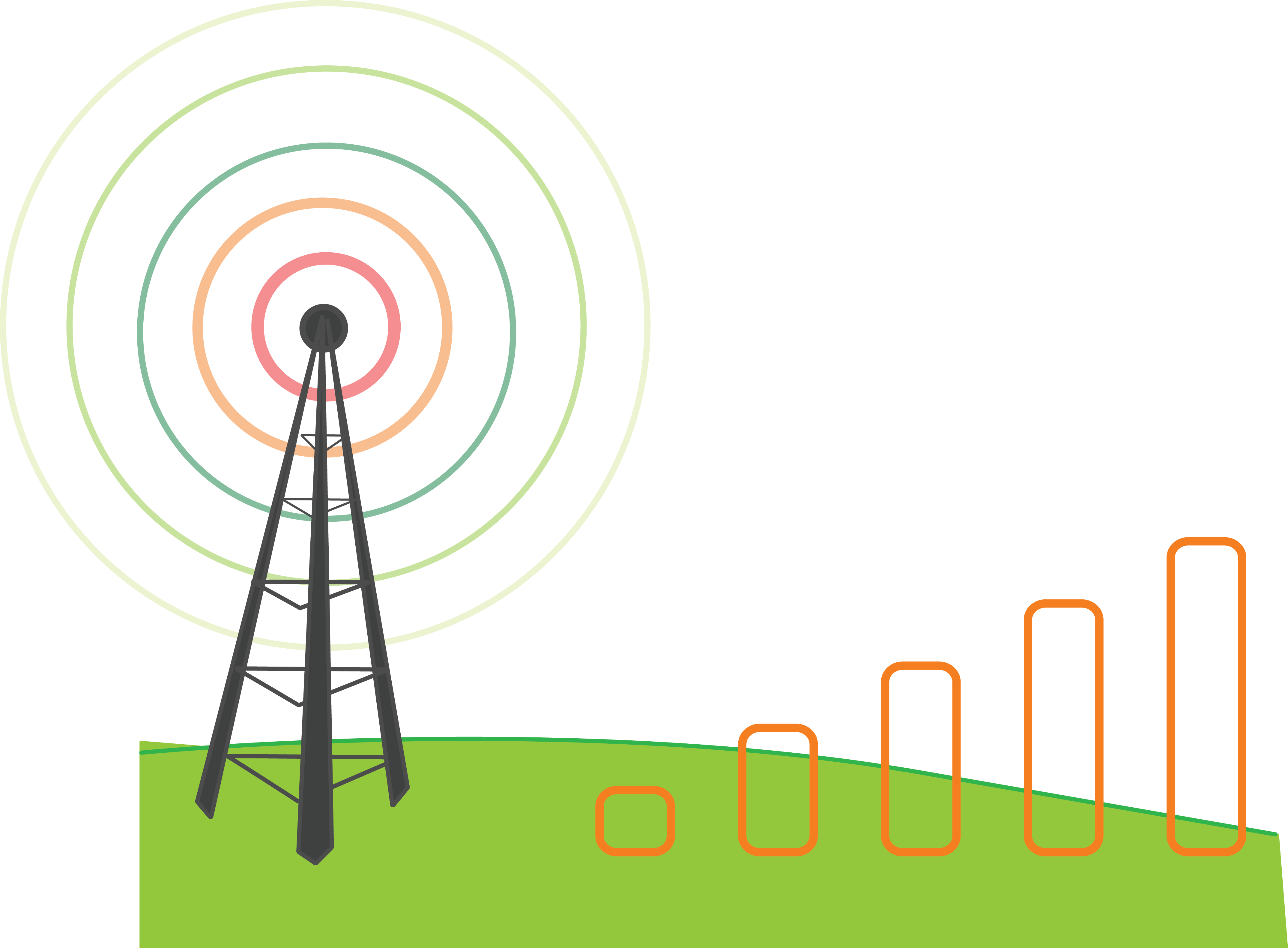 Passive sensor system powered by wireless power transmission