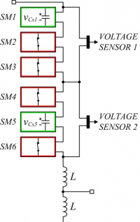 Measuring Technique for Reducing the Number of Voltage Sensors in a Modular Multilevel Converter