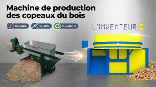 Patented Wood Shaving Machine — 50% Less Energy, 2× Output Speed (PCT)