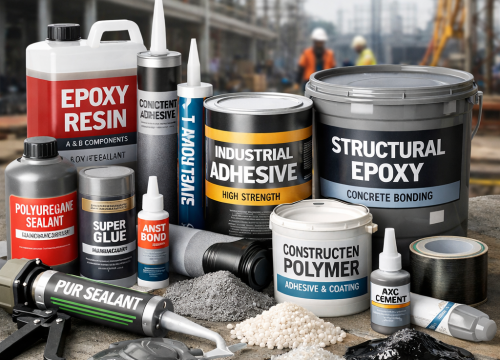 Tailor-made high-performance adhesives and polymers for industrial applications, construction and circular economy